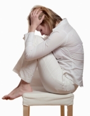 Zdjecie kobiety w depresji